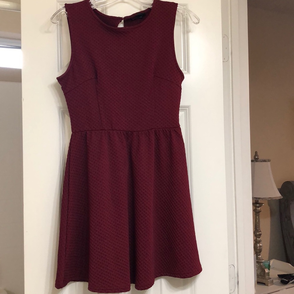 Maroon dress